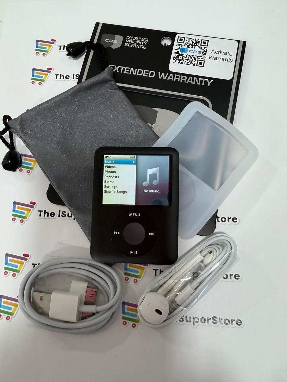 Apple iPod Nano 3rd Generation 8GB Black MP3 Player